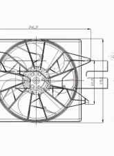 TYC Genera Dual Radiator and Condenser Fan Assembly                                     - 620950 - Image 3