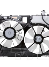 TYC Genera Dual Radiator and Condenser Fan Assembly Toyota Sienna 2004-2005                                     - 620960 - Image 4