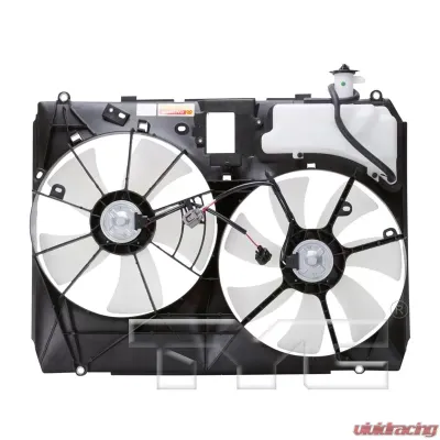TYC Genera Dual Radiator and Condenser Fan Assembly Toyota Sienna 2004-2005 - 620970