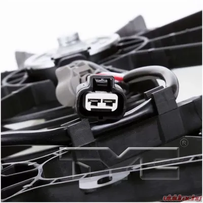 TYC Genera Dual Radiator and Condenser Fan Assembly Toyota Sienna 2004-2005 - 620970