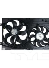 TYC Genera Dual Radiator and Condenser Fan Assembly Volkswagen                                     - 620990 - Image 5