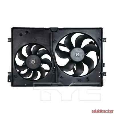 TYC Genera Dual Radiator and Condenser Fan Assembly Volkswagen - 620990