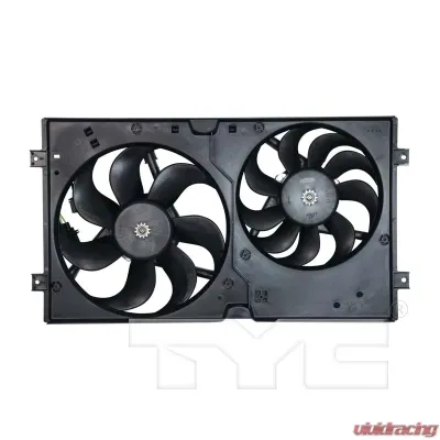 TYC Genera Dual Radiator and Condenser Fan Assembly Volkswagen Beetle 1998-2007 - 621000