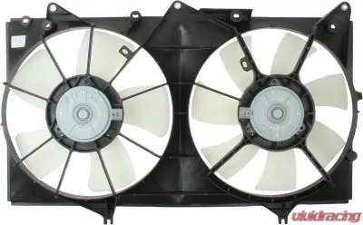 TYC Genera Dual Radiator and Condenser Fan Assembly Lexus ES330 2004-2006 - 621060