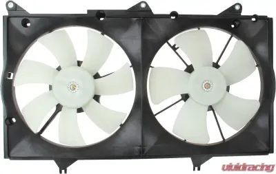 TYC Genera Dual Radiator and Condenser Fan Assembly Lexus ES330 2004-2006 - 621060