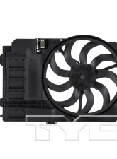TYC Genera Dual Radiator and Condenser Fan Assembly Mini Cooper 2003-2008                                     - 621080 - Image 3