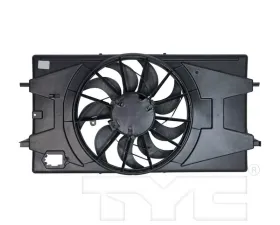 TYC Genera Dual Radiator and Condenser Fan Assembly