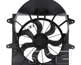 TYC Genera Dual Radiator and Condenser Fan Assembly Jeep