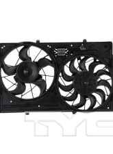 TYC Genera Dual Radiator and Condenser Fan Assembly Ford Focus 2003-2004 2.0L 4-Cyl                                     - 621230 - Image 4