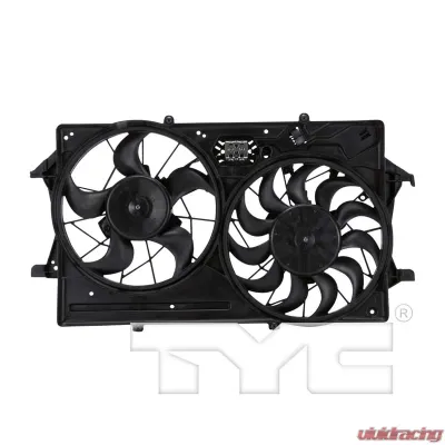 TYC Genera Dual Radiator and Condenser Fan Assembly Ford Focus 2003-2004 2.0L 4-Cyl - 621230