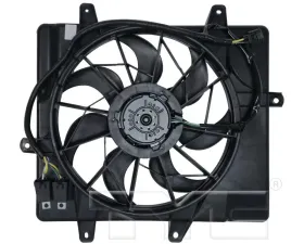 TYC Genera Dual Radiator and Condenser Fan Assembly Chrysler PT Cruiser 2006-2010
