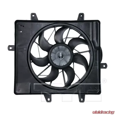 TYC Genera Dual Radiator and Condenser Fan Assembly Chrysler PT Cruiser 2006-2010 - 621240