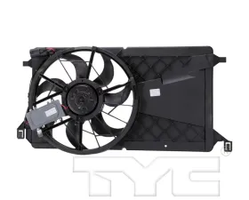 TYC Genera Dual Radiator and Condenser Fan Assembly Mazda Mazda 3 2004-2009