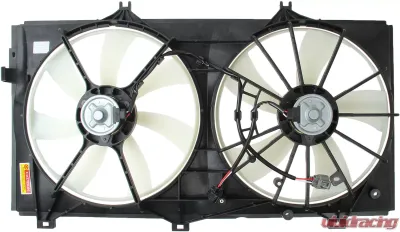 TYC Genera Dual Radiator and Condenser Fan Assembly - 621300