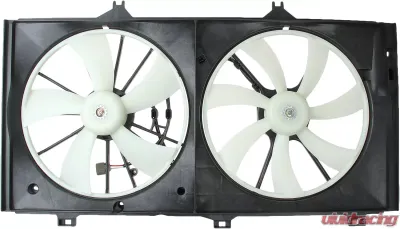 TYC Genera Dual Radiator and Condenser Fan Assembly - 621300