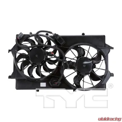 TYC Genera Dual Radiator and Condenser Fan Assembly Ford Focus 2003-2007 - 621310