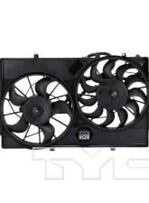 TYC Genera Dual Radiator and Condenser Fan Assembly Ford Focus 2003-2007                                     - 621310 - Image 4