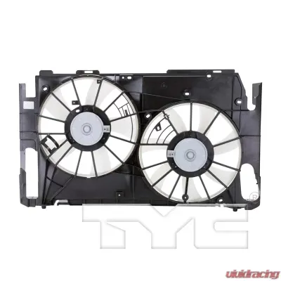 TYC Genera Dual Radiator and Condenser Fan Assembly Toyota Rav4 2006-2012 - 621320