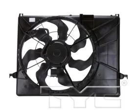 TYC Genera Dual Radiator and Condenser Fan Assembly Hyundai Sonata 2006-2008 3.3L V6
