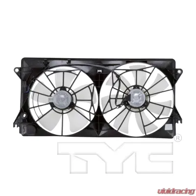 TYC Genera Dual Radiator and Condenser Fan Assembly Toyota 2000-2005 - 621350