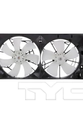 TYC Genera Dual Radiator and Condenser Fan Assembly Toyota 2000-2005                                     - 621350 - Image 4