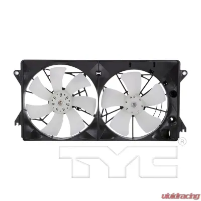 TYC Genera Dual Radiator and Condenser Fan Assembly Toyota 2000-2005 - 621350