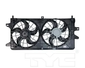 TYC Genera Dual Radiator and Condenser Fan Assembly