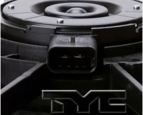 TYC Genera Dual Radiator and Condenser Fan Assembly Cadillac DeVille 2000-2005