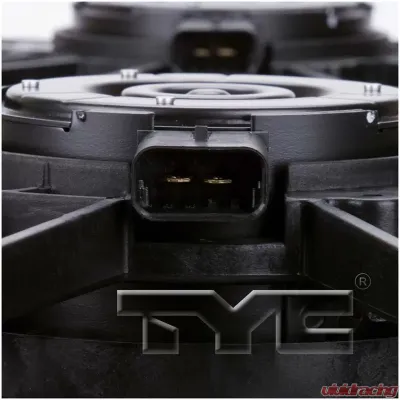 TYC Genera Dual Radiator and Condenser Fan Assembly Cadillac DeVille 2000-2005 - 621390