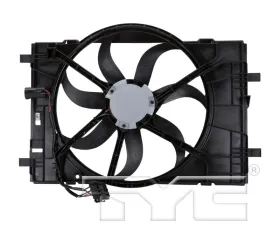 TYC Genera Dual Radiator and Condenser Fan Assembly