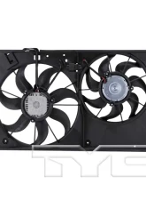 TYC Genera Dual Radiator and Condenser Fan Assembly Volkswagen 2.5L 5-Cyl                                     - 621490 - Image 4
