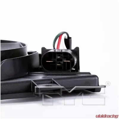 TYC Genera Dual Radiator and Condenser Fan Assembly Volkswagen 2.5L 5-Cyl - 621490