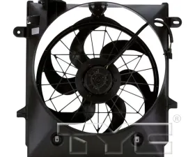 TYC Genera Dual Radiator and Condenser Fan Assembly Ford Ranger 2001-2011 2.3L 4-Cyl