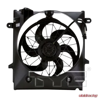TYC Genera Dual Radiator and Condenser Fan Assembly Ford Ranger 2001-2011 2.3L 4-Cyl - 621550