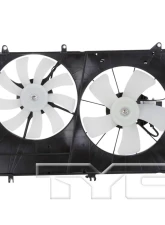 TYC Genera Dual Radiator and Condenser Fan Assembly Mitsubishi Endeavor 2004-2008                                     - 621640 - Image 3