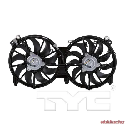 TYC Genera Dual Radiator and Condenser Fan Assembly Nissan - 621660