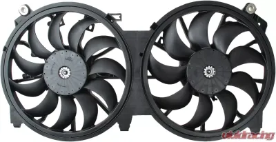TYC Genera Dual Radiator and Condenser Fan Assembly Nissan - 621660