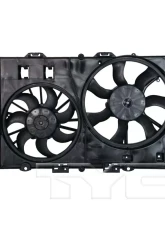 TYC Genera Dual Radiator and Condenser Fan Assembly Chevrolet Equinox 2006-2008 3.4L V6                                     - 621670 - Image 4