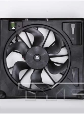 TYC Genera Dual Radiator and Condenser Fan Assembly Jeep Wrangler 2007-2011                                     - 621680 - Image 3