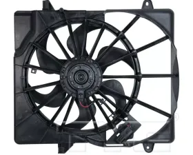 TYC Genera Dual Radiator and Condenser Fan Assembly Dodge Nitro 2007-2011