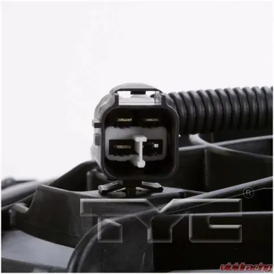 TYC Genera Dual Radiator and Condenser Fan Assembly Kia Optima 2006-2010 2.4L 4-Cyl - 621720