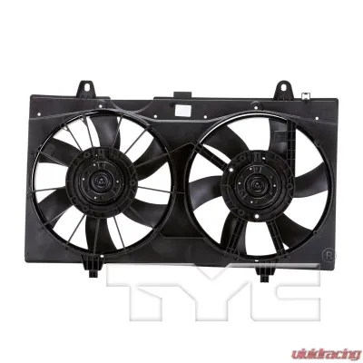 TYC Genera Dual Radiator and Condenser Fan Assembly Nissan Sentra 2007-2012 2.0L 4-Cyl - 621770