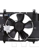 TYC Genera Dual Radiator and Condenser Fan Assembly Nissan Versa 2007-2012                                     - 621780 - Image 3