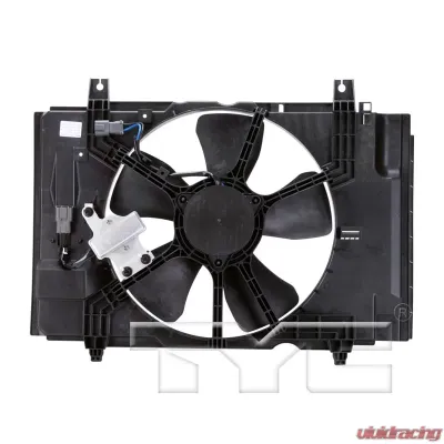TYC Genera Dual Radiator and Condenser Fan Assembly Nissan Versa 2007-2012 - 621780