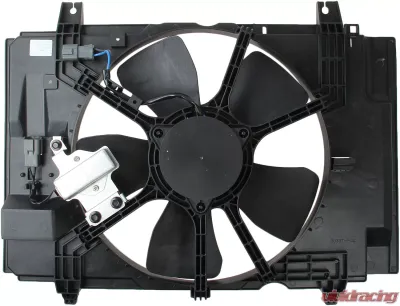 TYC Genera Dual Radiator and Condenser Fan Assembly Nissan Versa 2007-2012 - 621780