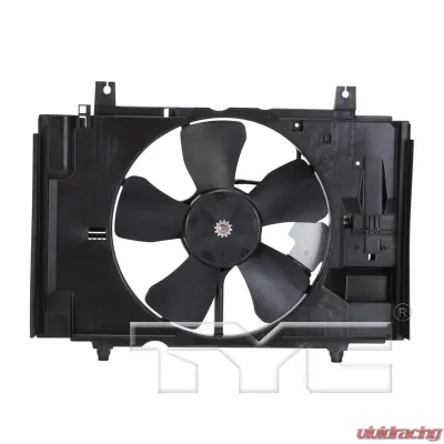 TYC Genera Dual Radiator and Condenser Fan Assembly Nissan Versa 2007-2012 - 621780