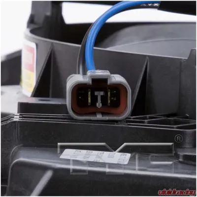 TYC Genera Dual Radiator and Condenser Fan Assembly Nissan Versa 2007-2012 - 621780