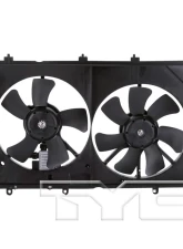 TYC Genera Dual Radiator and Condenser Fan Assembly Mitsubishi Outlander 2003-2006                                     - 621820 - Image 3