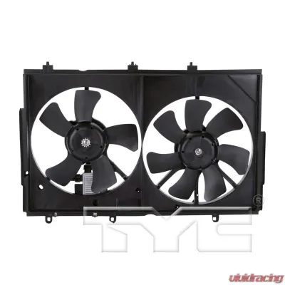 TYC Genera Dual Radiator and Condenser Fan Assembly Mitsubishi Outlander 2003-2006 - 621820