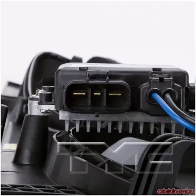 TYC Genera Dual Radiator and Condenser Fan Assembly Mitsubishi Outlander 2003-2006 - 621820